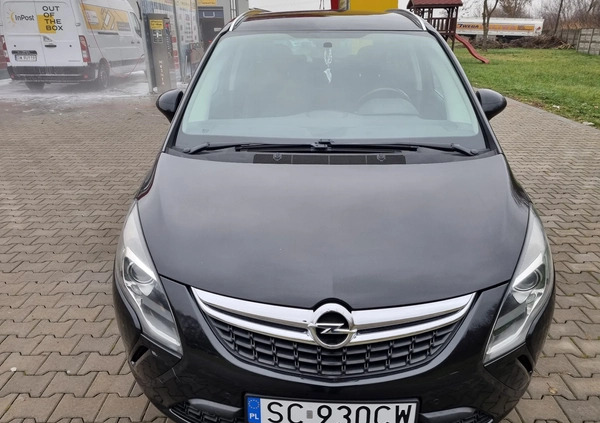 Opel Zafira cena 33800 przebieg: 184000, rok produkcji 2012 z Częstochowa małe 781